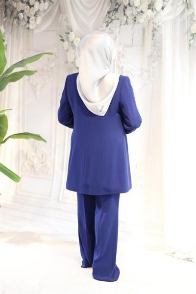 2653 CODE STRIPED PANTS SUIT