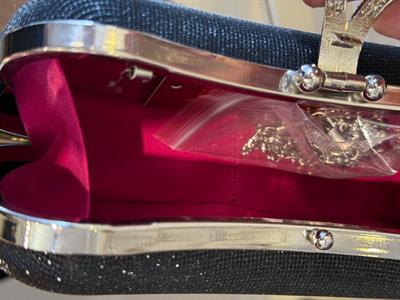 267 CODE AHLEM EVENING EVENING PORTFOLIO BAG WITH STONES