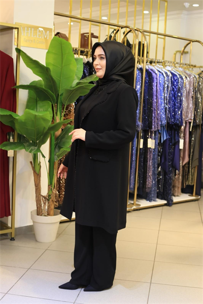 2801 كود بدلة بنطلون ثلاثية القطع