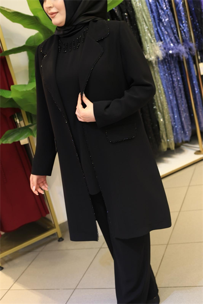 2801 كود بدلة بنطلون ثلاثية القطع