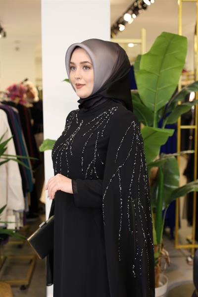 2854 KOD ELBİSE SİYAH