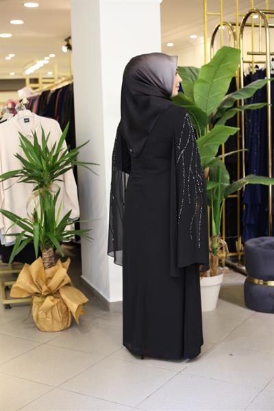 2854 KOD ELBİSE SİYAH