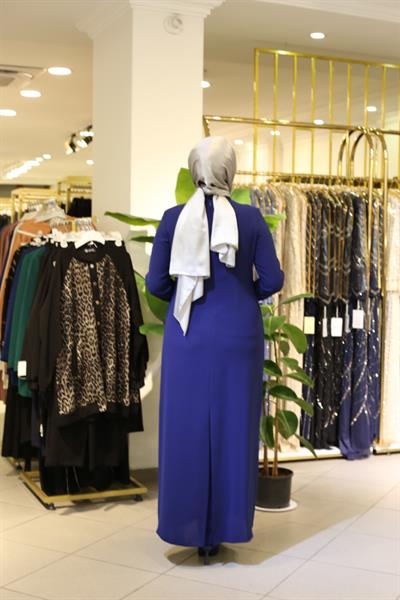 2872 CODE PERLENBESTICKTES ABENDKLEID