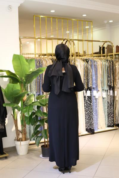 2872 CODE PERLENBESTICKTES ABENDKLEID