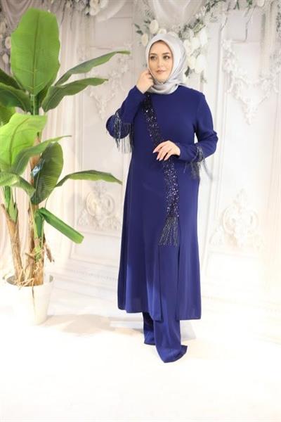 2882 CODE SLIT PANTS SUIT