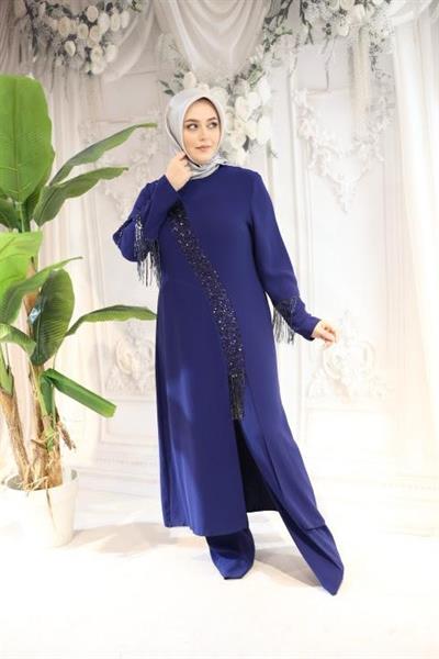 2882 CODE SLIT PANTS SUIT