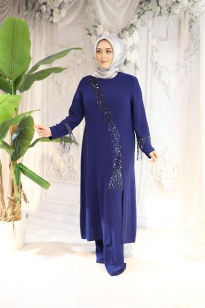 2882 CODE SLIT PANTS SUIT