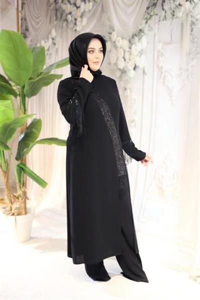 2882 CODE SLIT PANTS SUIT