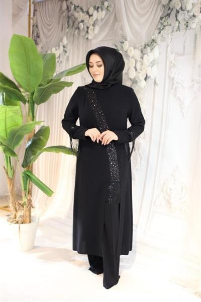 2882 CODE SLIT PANTS SUIT