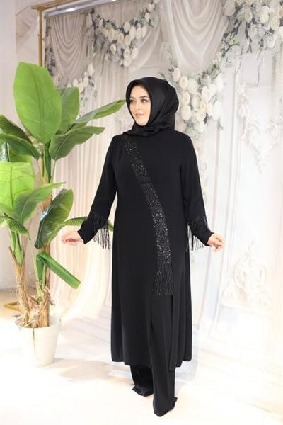 2882 CODE SLIT PANTS SUIT