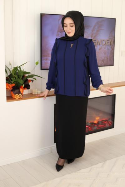 3015 CODE PADDED BLOUSE/SHIRT