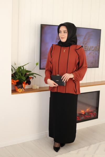 3015 CODE PADDED BLOUSE/SHIRT