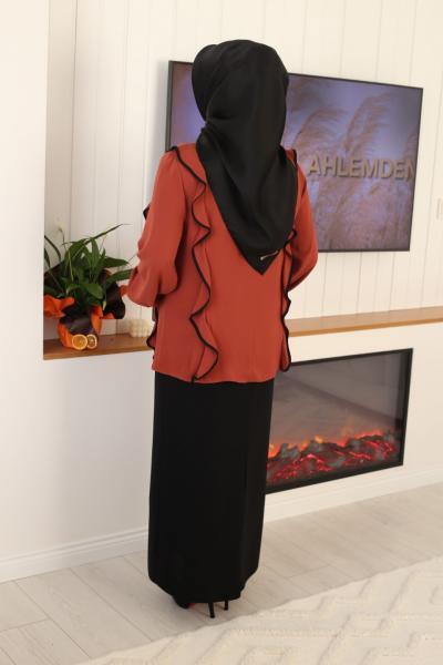 3015 CODE PADDED BLOUSE/SHIRT