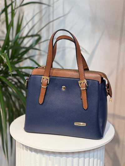 3018 CODE AHLEM WOMEN LEATHER DETAILED HAND AND ARM BAG