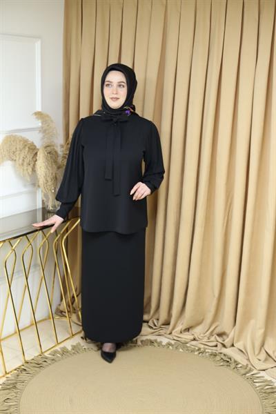 3057 CODE SHOULDER PLEATED SHIRT