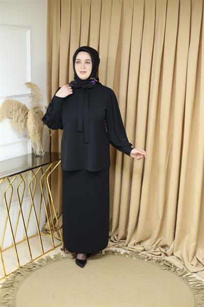 3057 CODE SHOULDER PLEATED SHIRT