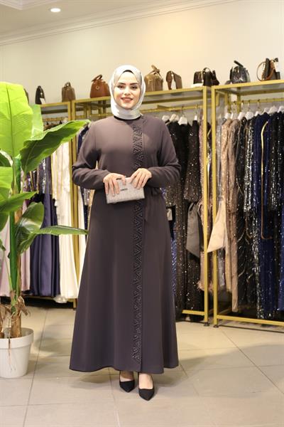 30891 CODE SIDE TIE ABAYA