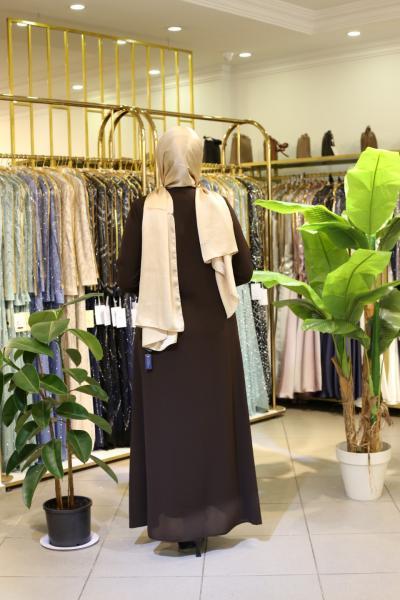 30891 CODE SIDE TIE ABAYA