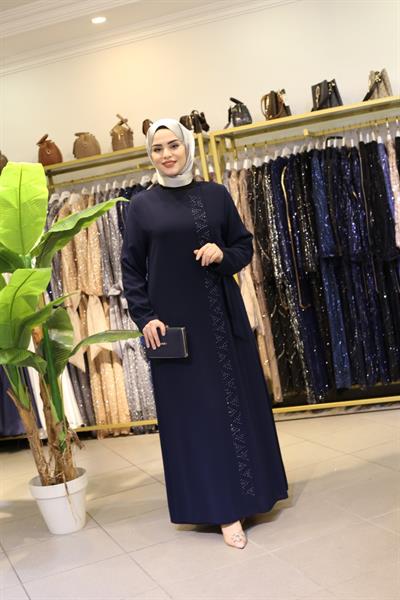 30891 CODE SIDE TIE ABAYA