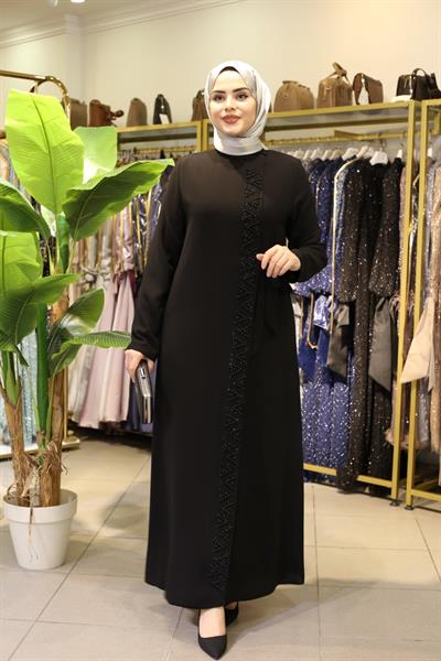 30891 CODE SIDE TIE ABAYA