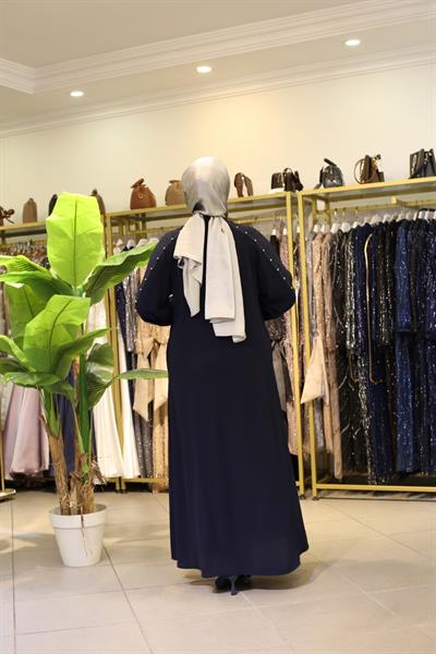 30944 CODE STRIPED PATTERNED ABAYA