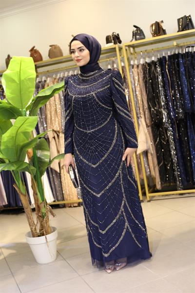 3104 CODE ROBE DU SOIR IMPRIMÉE EN PIERRE