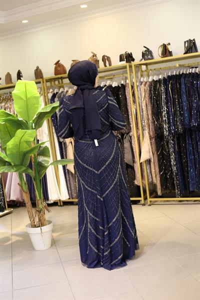 3104 CODE ROBE DU SOIR IMPRIMÉE EN PIERRE