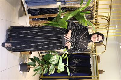 3122 CODE STEIN BESTICKTES ABENDKLEID