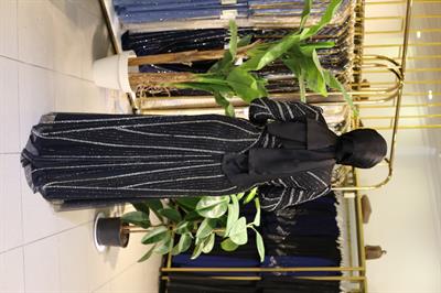 3122 CODE STEIN BESTICKTES ABENDKLEID