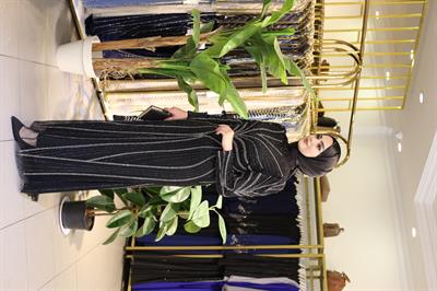 3122 CODE STEIN BESTICKTES ABENDKLEID