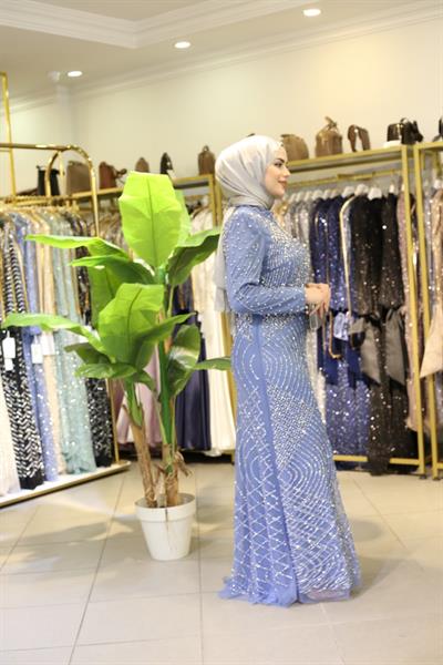 3123 CODE STEIN GEDRUCKT ABENDKLEID