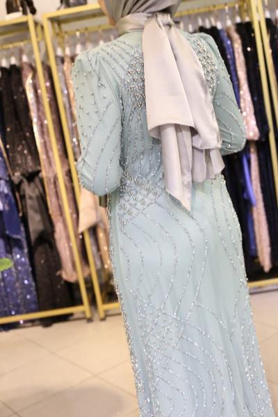 3123 CODE STEIN GEDRUCKT ABENDKLEID