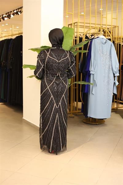 316 KOD ELBİSE SİYAH