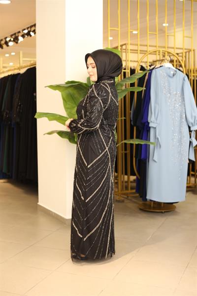 316 KOD ELBİSE SİYAH