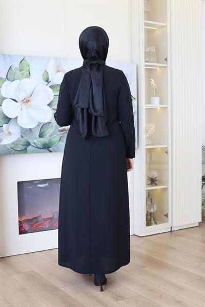 3170 فستان سهرة كود 3170 مع أحجار