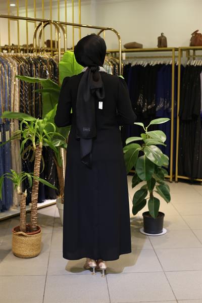 3180 CODE CRYSTAL STONE HIDDEN SLIT DRESS