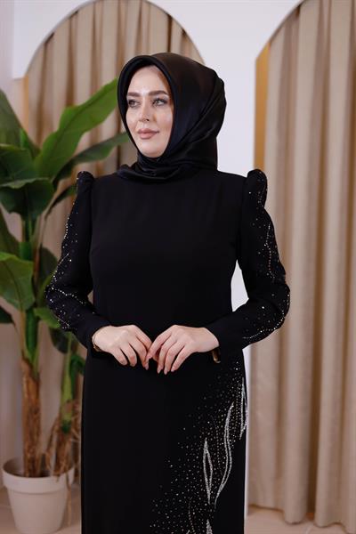 3302 لباس كود 3302 مع أحجار مرشوشة