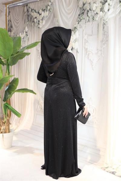 3305 kod kendi̇nden simli̇ drapeli̇ elbi̇se