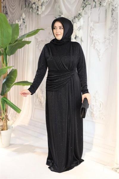 3305 kod kendi̇nden simli̇ drapeli̇ elbi̇se