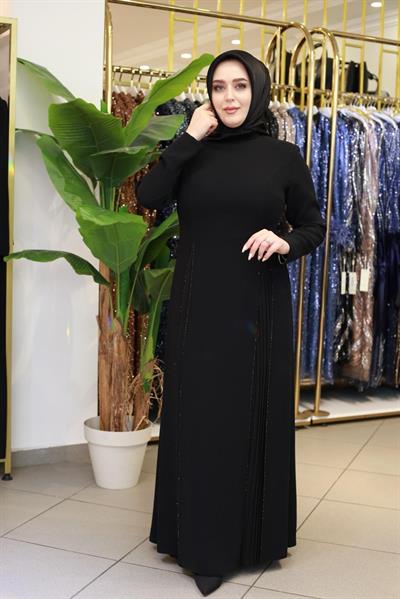 3382 فستان بفتحة أمامية بفتحة أمامية كود 3382
