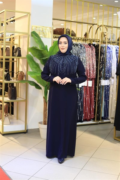 3395 KOD SALKIM TAŞLI ELBİSE