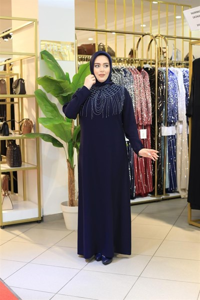 3395 KOD SALKIM TAŞLI ELBİSE