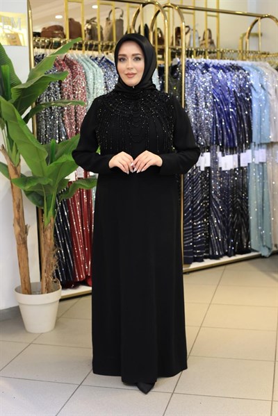 3395 KOD SALKIM TAŞLI ELBİSE