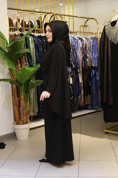 3411 CODE MARTINIA KLEID MIT SCHIFFSUMHANG