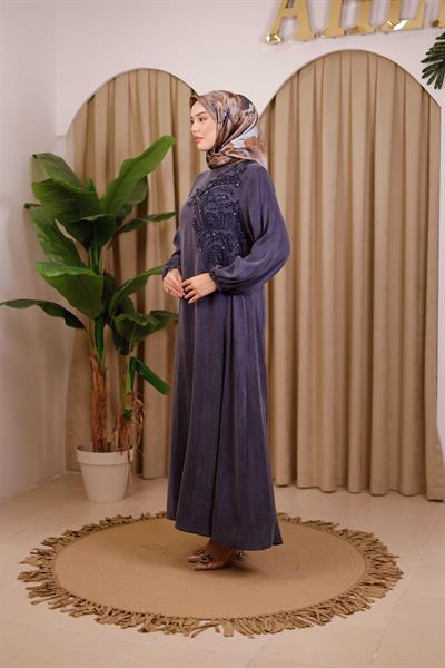 3452 كود كوبرا فستان منقوش بالزهور 3452 كود كوبرا