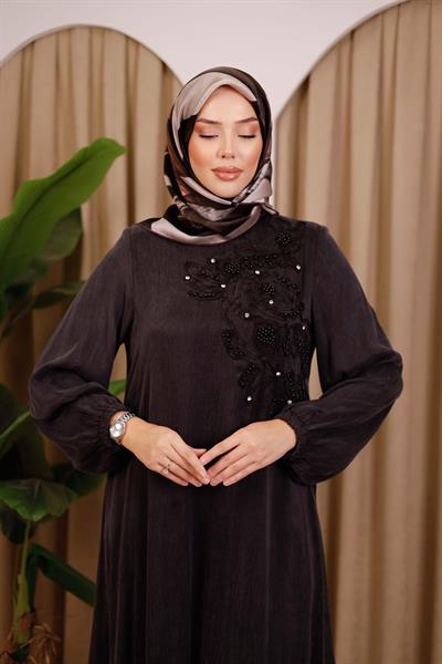 3452 كود كوبرا فستان منقوش بالزهور 3452 كود كوبرا