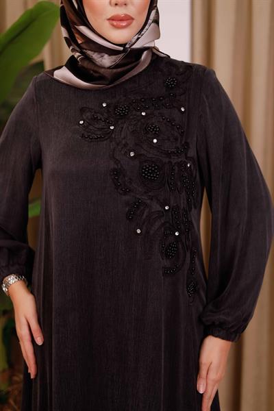 3452 كود كوبرا فستان منقوش بالزهور 3452 كود كوبرا