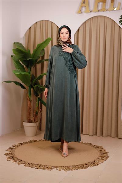 3452 كود كوبرا فستان منقوش بالزهور 3452 كود كوبرا