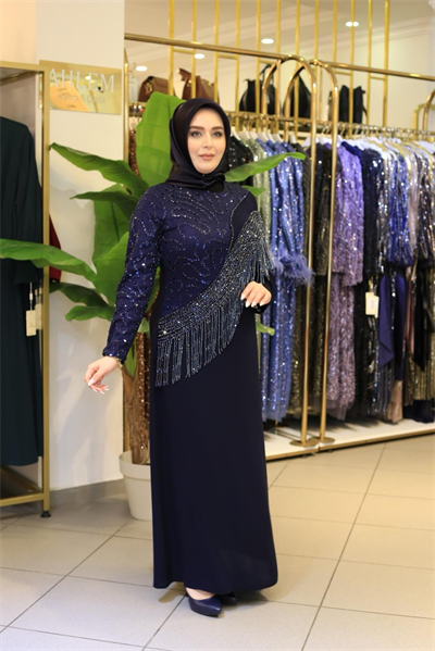 3491 CODE SELF-STICKING STAMP PATTERNED CLUSTER STONE DRESS