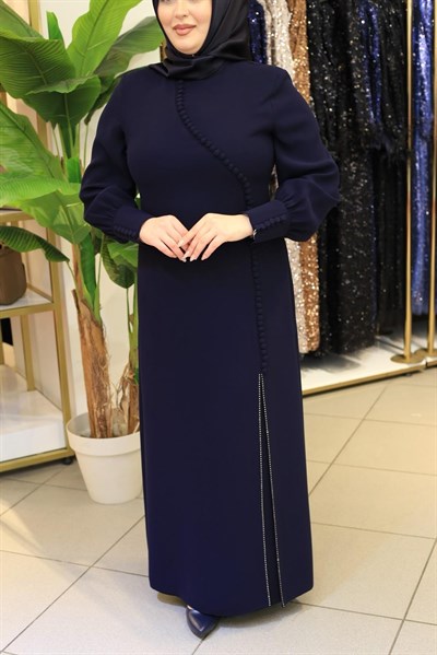 3543 CODE KNOPF DETAILLIERTE KLEIDUNG